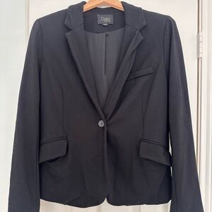 Women's Dalia Collection Black Blazer | Size Large
